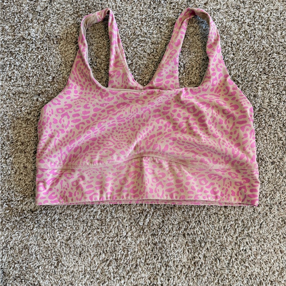 JoyLab Pink Leopard Sports Bra